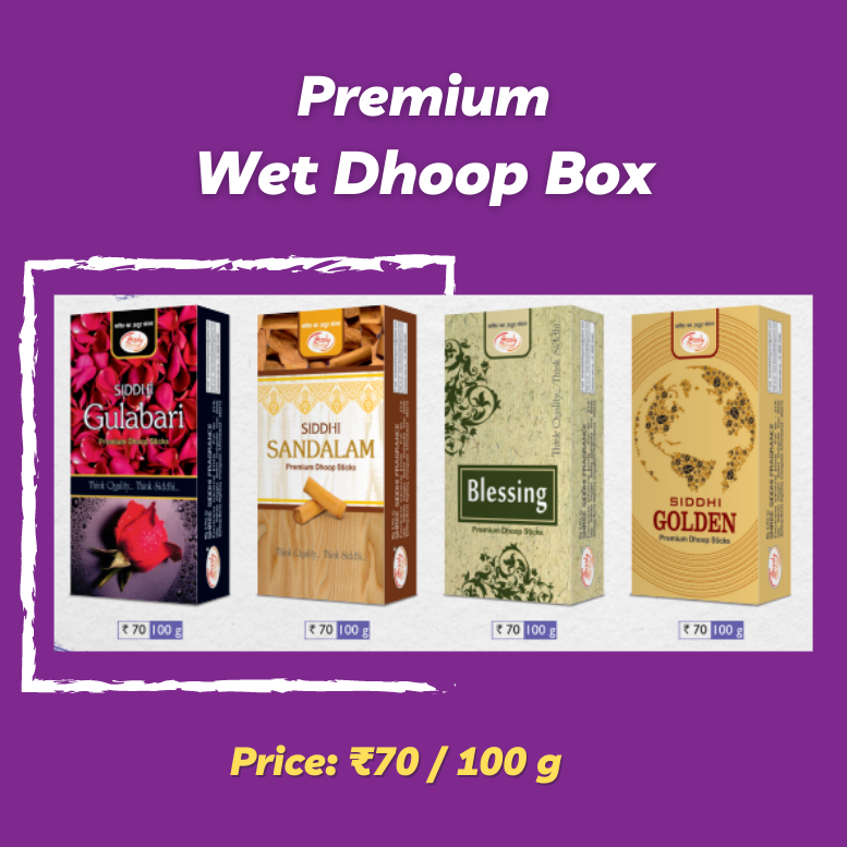 premium wet dhoop box